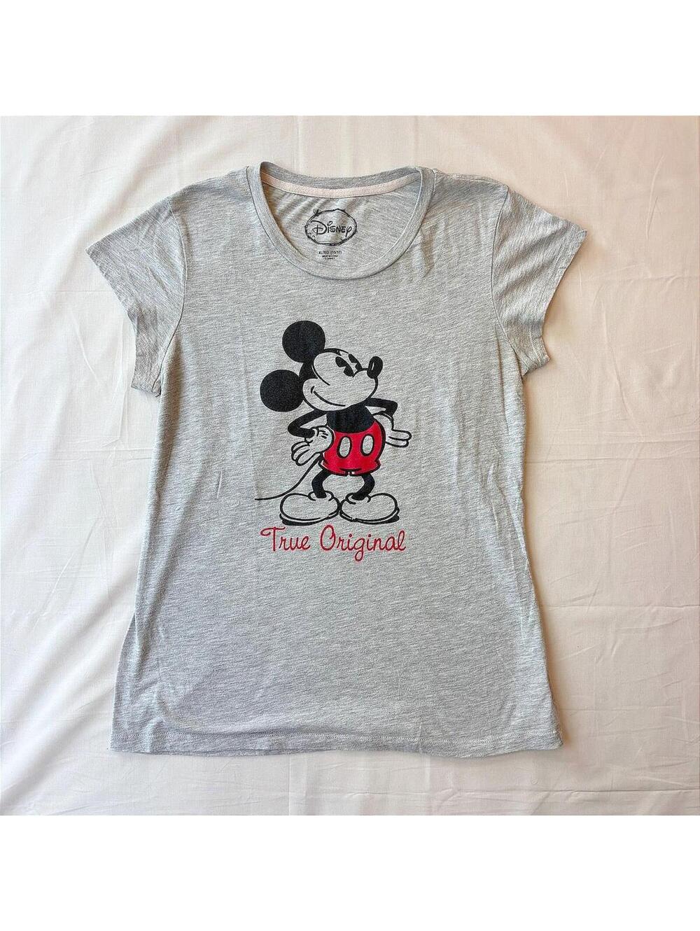Disney Mickey Mouse True Original Women's Juniors Graphic T-Shirt XL (15/17)